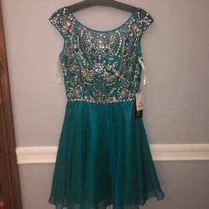 Sherri Hill Dress - Teal